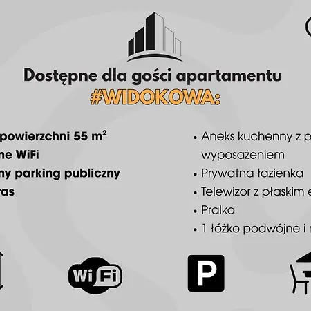 Apartament #widokowa Fv Parking Balkon By Okazja